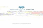 EVALUACIÓN DE RIESGOS LABORALES EN UN TALLER …s13e47ff29983e27c.jimcontent.com/download/version/1458121351/mod… · EN UN TALLER MECÁNICO ... EVALUACIÓN DE LA ESPECIALIDAD DE