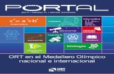 ORT en el Medallero Olímpico nacional e internacionalextranet.ort.edu.ar/portal/NRO35.pdf · Lugar: Universidad Nacional de Cuyo (Mendoza, Argentina). 54° Olimpíada Internacional