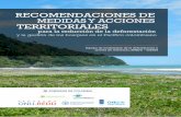 RECOMENDACIONES DE MEDIDAS Y ACCIONES … · Juan Carlos Bello Jefe de la Oficina en Colombia ... plementación y ejecución del portafolio de inver-siones y proyectos que se prioricen