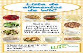 Lista de alimentos de WIC€¢ Si tiene un teléfono inteligente, use la aplicación gratuita WICShopper para escanear los alimentos mientras compra. Asegúrese de registrar su tarjeta