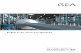 GEA P GEA GmbH · 2017-11-21 · mantener el vacío necesario para el funcionamiento de equipos como evaporadores, secadores, plantas de destilación y rectificación y de procesos