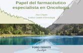 Papel del farmacéutico especialista en Oncologiaforodebateoncologia.net/wp-content/uploads/2015/05/Dra.-Clopés.pdf · AUTOMATIZACIÓN TRAZABILIDAD ESCENARIO Y FUTURO Tecnología