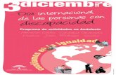 Programa de actividades en Andalucía Almería Cádiz … · 2013-01-28 · personas sordas al Teatro Romano de Mérida IV Jornadas del Deporte Adaptado Paseo de la Asociación de