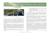 N° 36 – abril y mayo de 2009 - Mensajero Mexicano · la influencia porcina porque todavía no se sabe el alcance de esta enfermedad. ¿Se trata del pecado? ¿Será el pecado la