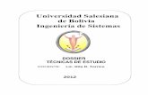 Universidad Salesiana de Bolivia Ingeniería de Sistemasvirtual.usalesiana.edu.bo/web/contenido/dossier/22012/1714.pdf · de estudio desconectadas de las asignaturas o cuando aparecen