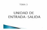 UNIDAD DE ENTRADA-SALIDA - …horarioscentros.uned.es/archivos_publicos/qdocente_planes/381288/... · UNIDAD DE ENTRADA-SALIDA 1. La E/S se puede realizar mediante una gran variedad