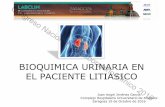 BIOQUIMICA URINARIA EN LA UROLITIASIS - …labclin2016.pacifico-meetings.com/images/site/Ponencias_LabClin... · Cálculos en aparato urinario ... renales (ATR 1, ríñón en esponja,