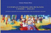 CONFLICTIVIDAD EN BOLIVIA - library.fes.delibrary.fes.de/pdf-files/bueros/bolivien/11272.pdf · COB Central Obrera ... OIT Organización Internacional del Trabajo. PAPEP Proyecto
