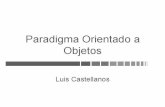 Diapositiva 1 - Blog de Luis Castellanos · Paradigma Orientado a Objetos Luis Castellanos . ADOO Indice Generalidades ' Software 00 Aplicaciones 00 ... Objeto Pasivo: actúa sólo