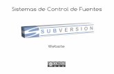 Sistemas de Control de Fuentes - osl.ugr.esosl.ugr.es/wp-content/uploads/2010/02/Subversion.pdf · Facilita el trabajo colaborativo. 8 Funciones ... Control y Distribución de Trabajo