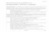 Propiedades, Planta y Equipo - leyes.com.py · La NIC 16 Contratos de Construcción fue emitida por el Comité de Normas Internacionales en diciembre de 1993. ... En la versión previa