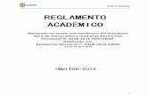REGLAMENTO ACADÉMICO - Universidad Nacional … · ESCUELA DE POSTGRADO 1 REGLAMENTO ACADÉMICO Aprobado en sesión extraordinaria del Directorio del 9 de marzo 2016 y mediante Resolución
