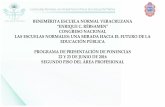 BENEMÉRITA ESCUELA NORMAL VERACRUZANA …insurgenciamagisterial.com/wp-content/uploads/2016/06/Programa... · No. Título de la ponencia Presentadores Institución de procedencia