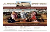 The Transfiguration of hrist - saintjoachim.netsaintjoachim.net/wp-content/uploads/2016/02/February-21-2016-final.pdf · niños y jóvenes, para proporcionar educación a los niños