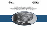 REGLAS MANDELA - oveprisiones.comoveprisiones.com/wp-content/uploads/2016/11/Reglas_Mandela.pdf · Restricciones, disciplina y sanciones / 52 Instrumentos de coerción física / 58.