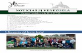 NOTICIAS SJ VENEZUELA - jesuitasvenezuela.com · Iniciamos con una oración colectiva, ... pidiendo la Iglesia Venezolana hoy? Se han dado ... La celebración aniversaria comenzó
