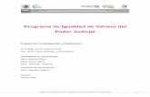 Programa de Igualdad de Género del Poder Judicialcedoc.inmujeres.gob.mx/ftpg/NL/NL_MA8_PI_PJ_2012.pdf · Objetivo general 97 . Programa de Igualdad en el Poder Judicial del Estado