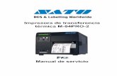 Impresora de transferencia térmica M-84PRO-2 · Ul Okolna 2, 50-422 Wroclaw Poland Tel: 48-71-335-23-20 Fax: ... Cinta de impresión LED rojo Falla LED rojo Panel LCD 2 líneas con