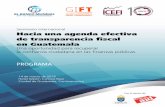 Seminario internacional Hacia una agenda efectiva de …icefi.org/sites/default/files/agenda_seminario... · 2016-03-12 · Preguntas y respuestas Moderación: Claudia Méndez Arriaza