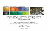 Claves para la Exitosa Inversión de Capital en Grandes ...media.arpel2011.clk.com.uy/refino/tapia1.pdf · megaproyectos que son exitosos ... ATRASO EN EL CRONOGRAMA DE EJECUCIÓN