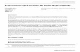 Efecto bactericida del láser de diodo en periodonciascielo.isciii.es/pdf/peri/v19n3/original1.pdf · ** Doctorado de Investigación en Periodontología Experimental. ... RESUMEN