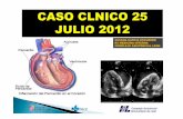 CASO CLINICO 25 JULIO 2012 - Servicio de Medicina … · -16 años: UCI por GRIPE A con cuadro séptico de origen respiratorio.-18 años: ... CASO CLNICO 25 JULIO 2012 PERICARDITIS