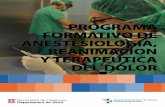 PROGRAMA FORMATIVO DE ANESTESIOLOGIA, REANIMACION Y ...icsgirona.cat/adjunts/files/ESPprograma_formatiu_Anestesia_2017.pdf · • Unidad de cirugía mayor ambulatoria que dispone