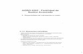 AGRO 6505 -Fertilidad de Suelos Avanzadaacademic.uprm.edu/dsotomayor/agro6505/AGRO6505_Notas_3.pdf · 1 1 AGRO 6505 -Fertilidad de Suelos Avanzada 3-Disponibilidad de nutrimentos