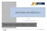 ÉTICA Y VALORES I - edu.jalisco.gob.mxedu.jalisco.gob.mx/.../files/historia_de_mexico_i_0.pdf · HISTORIA DE MÉXICO I integradas en bloques que buscan desarrollar unidades de competencias