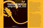 COMUNICACIÓN EMPRESARIAL 2 - FOL ZONZAMAS · radicalmente el modo en que las organizaciones se comunican e ... Ralph Waldo Emerson Pensamientos para el futuro {1} INTRODUCCIÓN {2}