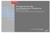 Programa de Contaduría Pública - javerianacali.edu.co · escuelas en Génova, Florencia y Venecia; esta última, la de mayor técnica, y origen de las prácticas contables de hoy