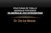 Dr. De los Mozos · CASO CLINICO 66 años AP. Osteoporosis. Fractura trimaleolar con subluxacion posterior de tobillo Piel integra PLANTEAMIENTO ??