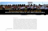 EVALUACIÓN DE LA CLASE DE EDUCACIÓN …ened.conade.gob.mx/Documentos/REVISTA ENED/Revista8/articulo9.pdf · & Cuevas-Nasu, 2009), en la actualidad, la última encuesta nacional