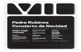 Padre Rubinos Concierto de Navidad - Orquesta Gaos€¦ · Concierto de Navidad Minigaos Coro de la ... novena sinfonía de Beethoven. ... 2012 y 2013. En el Concurso Internacional