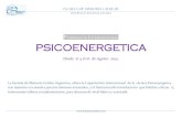 Formación Internacional PSICOENERGETICA fileDesde el 4 al 16 de Agosto 2014. La Escuela de Memoria Celular Argentina, ... C401 Facilitador introductorio para Talleres complementarios