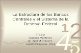 La Estructura de los Bancos Centrales y el Sistema de …abelhibert.org/clases/bancoscentrales.pdf · Centrales y el Sistema de la Reserva Federal ITESM Campus Monterrey Dr. Abel