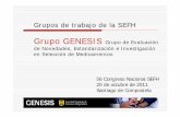 Grupo GENESIS Grupo de Evaluación de Novedades ... · Sociedad Española de Farmacia Hospitalaria (SEFH) F Puigventós Latorre 1 , R Asensi Díez 2 ,,g y E Alegre del Rey 3 , N Galán