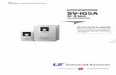 Información importante para el Usuario - Mercamotor ...€¦ · Lea este manual atentamente para obtener el máximo rendimiento y seguridad del variador de la serie SV-iG5A. ...
