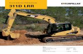 Excavadoras Hidráulicas 311D LRR - Maquinaria … · Excavadoras Hidráulicas ... Caterpillar utiliza métodos avanzados de ingeniería y software para ... cucharones para optimizar