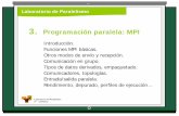 3. Programación paralela: MPI - sc.ehu.es · Entrada/salida paralela. Rendimiento, depurado, perfiles de ejecución… Informatika Fakultatea UPV/EHU Introducción. Funciones MPI