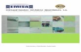 empaquetadurasmecanicas.comempaquetadurasmecanicas.com/assets/EMISA-II.pdf · Plásticos de ingeniería Nylamid Baquelita Micarta Policarbonatos I-JHMW Acetal Polipropileno PVC Poliuretano