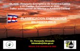PLANIFICACION ENERGETICA EN COSTA RICA - … · METODOS DE PRONOSTICO 1- OPINION DE EXPERTOS (METODO DELPHI) 2- METODOS SIMPLES a- STATUS QUO Æ Y ... b- Métodos de suavizamiento
