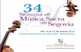 Programa Mu?sica Sacra 2016:Maquetación 1 - … · Se completan estos estrenos con otros tres: Full Percussiony el Grupo Vocal In Hora Sexta, interpretarán el Trío para percusión