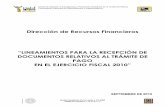 Dirección de Recursos Financieros - C5 de la CDMX · Dirección de Recursos Financieros ... “Materiales y Suministros”, ... II.16.- Manual de Normas y Procedimientos Presupuestarios