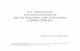 La situación socioeconómica de la familia salvadoreña ...rebelion.org/docs/194886.pdf · conceptos fundamentales de la sociología y la economía clásica y moderna. ... el goce