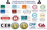 Las certificaciones en el mundo laboral - Seguridad de … · Las prestigiosas certificaciones ITIL y Lead Auditor han ... en más de 150 países. 16/112 ... • 250 preguntas de