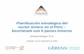 Planificación estratégica del sector minero en el Perú ... · MINERA . Quebec: estrategia ... microelectrónica (nanomateriales ) entre otros son actividades que ... La Libertad