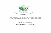 MANUAL DE FUNCIONES - H. Ayuntamiento de Ahometransparencia.ahome.gob.mx/aip/toda_entidad_publica/e/manual/... · MANUAL DE FUNCIONES DIRECCIÓN DE DESARROLLO SOCIAL ... Coordinador