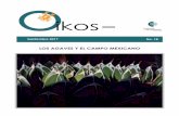 Los AgAves y eL cAmpo mexicANo - Inicioweb.ecologia.unam.mx/oikos3.0/images/Pdfs/2017-02.pdf · conocidos en el mundo que en 2006 la unesco los reconoció ... el papel de los microbios