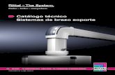 Catálogo técnico Sistemas de brazo soporte BRAZO... · Rittal ofrece, con la biblioteca de piezas CAD RiCAD-3D disponible en línea, soluciones mecánicas, de climatización, de